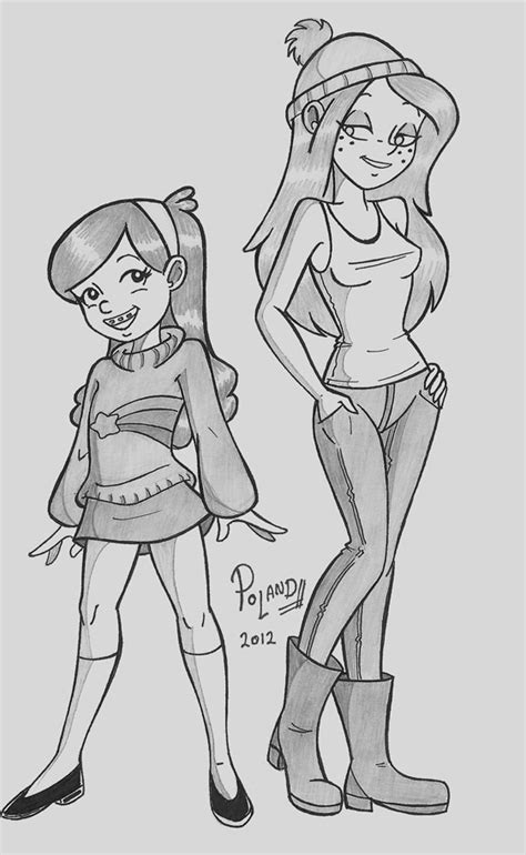 polandizations mabel and wendy by poland73 on deviantart