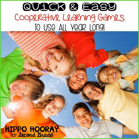quick  easy cooperative games  build classroom community hippo hooray   grade