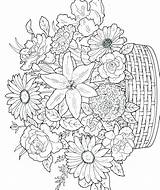 Coloring Pages Printable Color Flower Adults Fancy Detailed Number Very Difficult Hard Print Downloadable Rose Flowers Printables Getcolorings Colorings Nancy sketch template