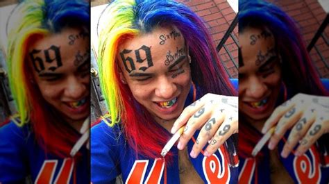 6ix9ine before and after tattoos verzameling
