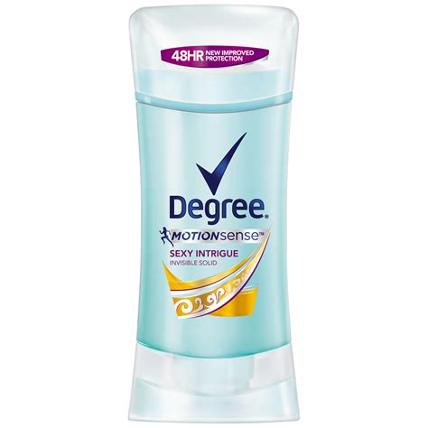 degree women anti perspirant deodorant body responsive sexy intrigue  oz