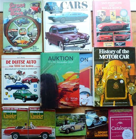 boeken  oldtimers en classic cars   alle catawiki