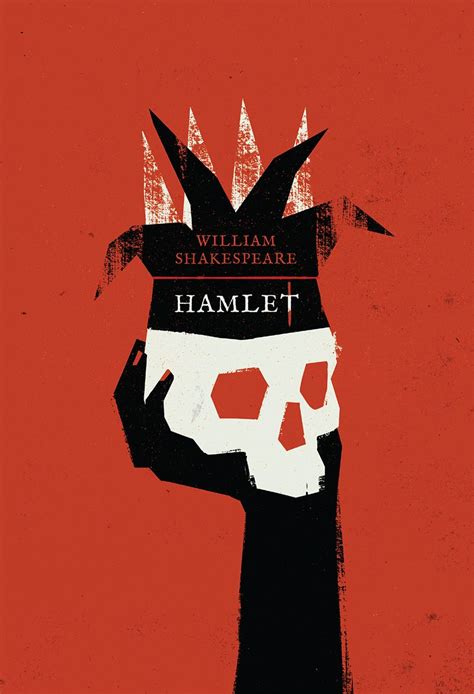 book cover for hamlet book cover design inspiration