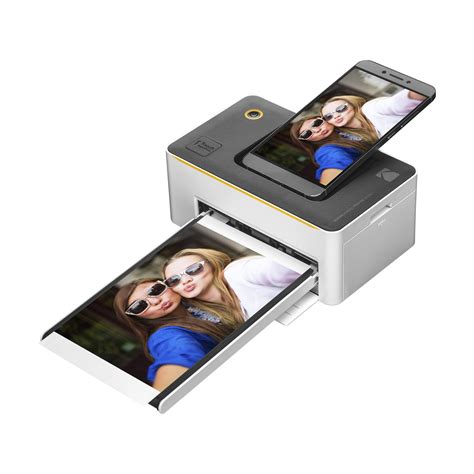 kodak dock   portable photo printer  iosandroid gold