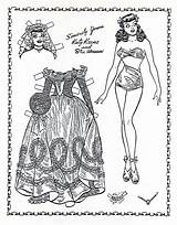 Katy Keene Paper Dolls Woggon Bill Coloring Must Course Save sketch template