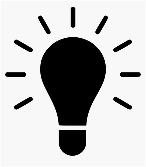 lightbulb idea vector idea icon png transparent png transparent