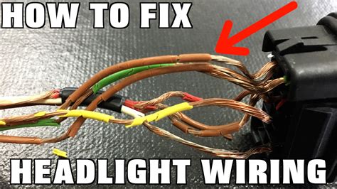 replace headlight wiring humble mechanic