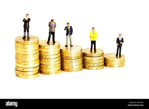 wages comparison compare income salaries salary pay wage finance stock photo  alamy
