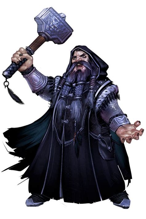 artist unknown fantasy dwarf dungeons  dragons characters character portraits