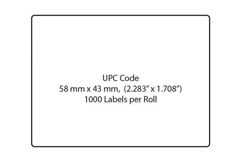 bl  blank upc barcode direct thermal label scales labels