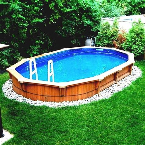 backyard pool landscaping  ground beautiful