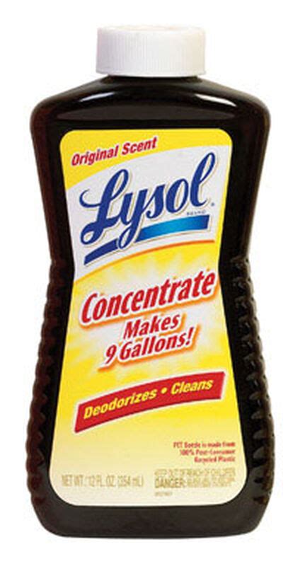 lysol  oz original scent concentrate disinfectant stine home
