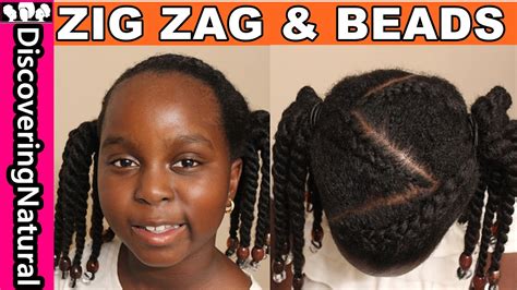 how to do zig zag cornrows and beads 2 options cute girls hairstyles