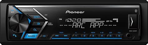 buy pioneer  dash digital media receiver built  bluetooth black mvh sbt