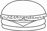 Burger Hamburger Clipart Clip Cheeseburger Burgers Coloring Paragraph Pages Line Cheese Transparent Colorable Colouring Template Cliparts Clipartpanda Clipartmag Webstockreview Use sketch template