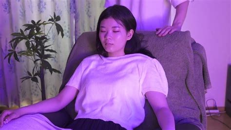 chair massage for sleep and relaxation japanese massage youtube