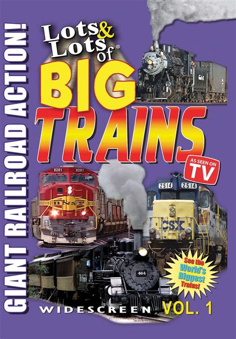 Buy Lots And Lots Of Big Trains Vol 1 Dvd Blu Ray Online At