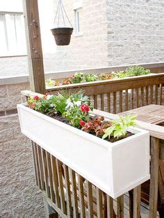 built  deck planters deck planterflower box sawdust therapy