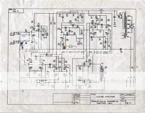 vox ac srt schematic   info  amp garage