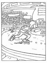 Olympische Spelen Schaatsen sketch template