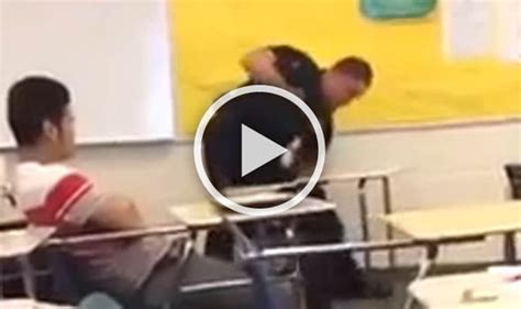 video white police officer throws black girl to ground at spring