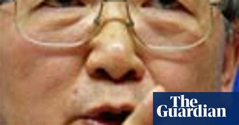 china sacks minister over sars world news the guardian