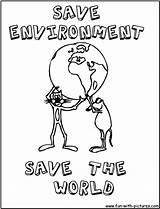 Environment Coloring Save Pages Warming Earth Global Threat Pollution Environmental Printable Kids Color Biggest Awareness Activities Print Cool sketch template
