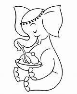 Coloring Pages Pre Template Elephant Large Kindergarten Printables Printable Kids Templates Colouring Eating Shape Fun Print Popular Animal Activity Coloringhome sketch template
