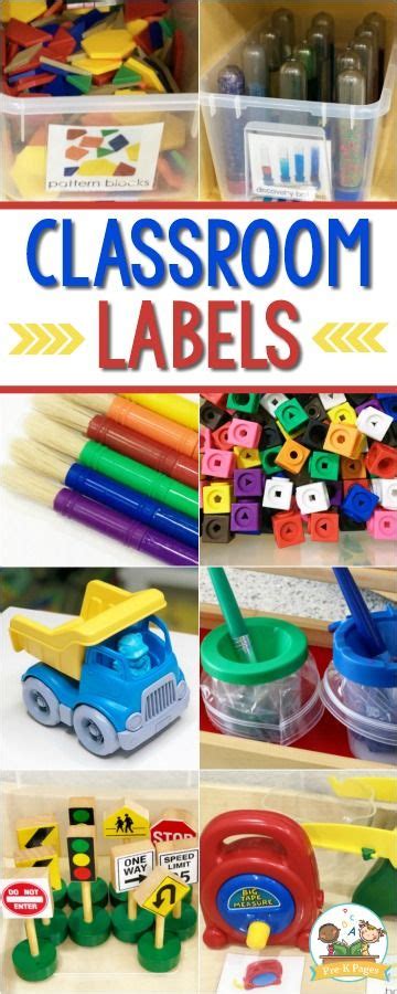 printable classroom labels  preschool classroom labels printables