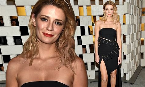mischa barton brings serious sex appeal in black strapless number at