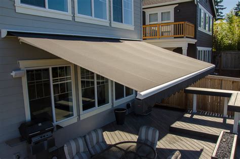 motorized retractable awnings springfield mo modern exteriors