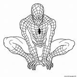 Coloring Pages Spider Man Spectacular Marvel Spiderman Popular sketch template