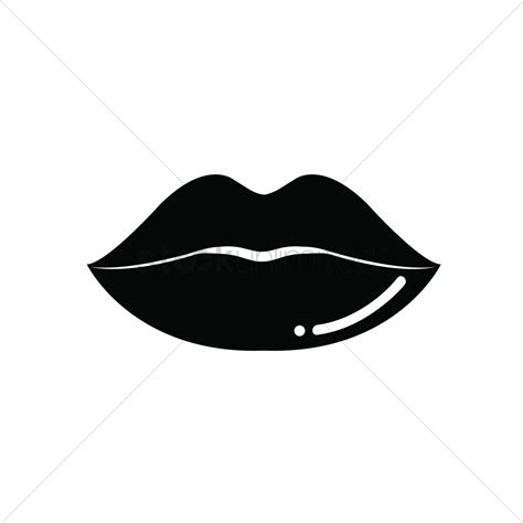 black lips vector image 1526421 stockunlimited