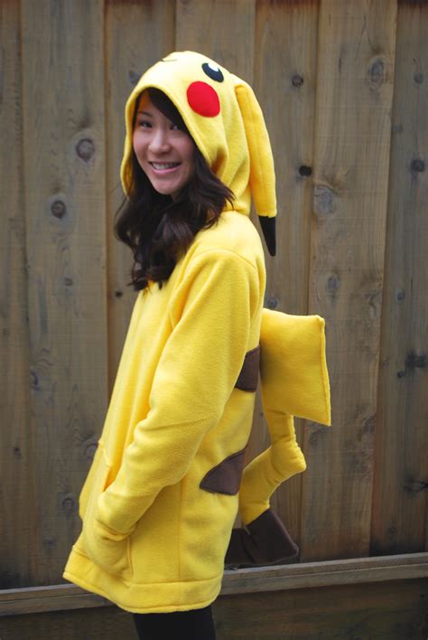 Pikachu Hoodie Cosplay The Stylish Geek