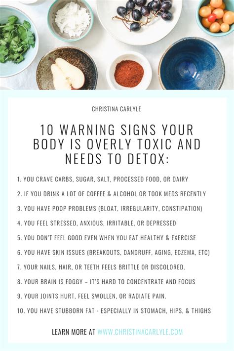 top 10 symptoms of toxins signs it s time to do a detox