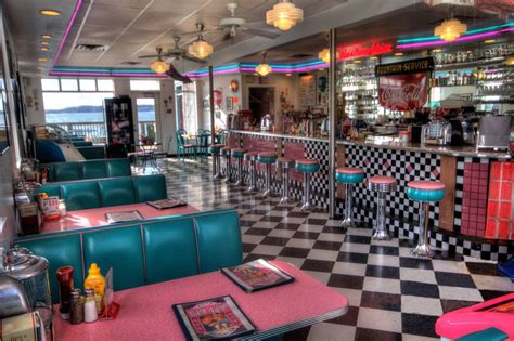nifty fifties ice cream shop in 2020 diner decor shop