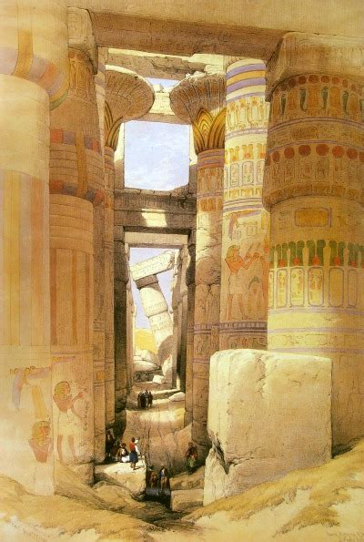 Ancient Thebes Karnakdavidrobert Experience Ancient Egypt