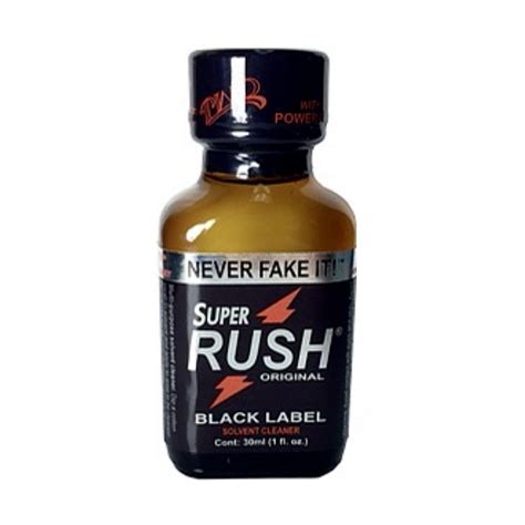 super rush black label ml usa poppers