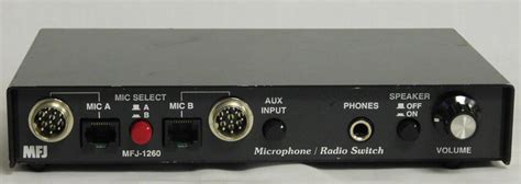 used amateur radio microphones and speakers