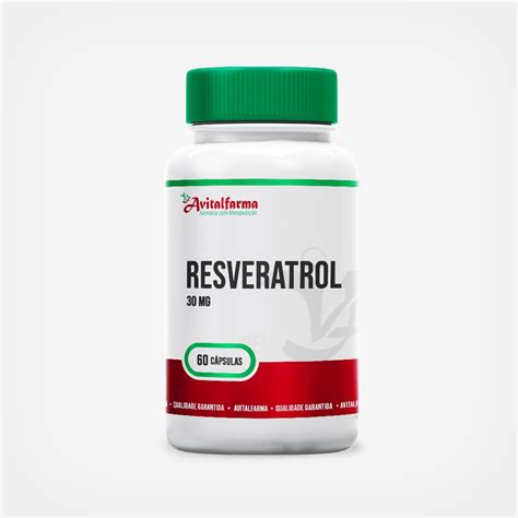 resveratrol mg  capsulas avitalfarma farmacia de manipulacao