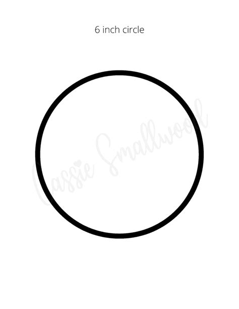 sizes  printable circle templates cassie smallwood