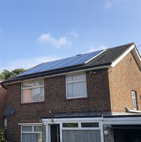 domestic solar cleaning maintenance   client  hampshire