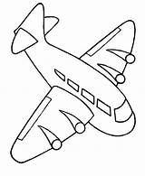 Brinquedos Airplane Pintar sketch template