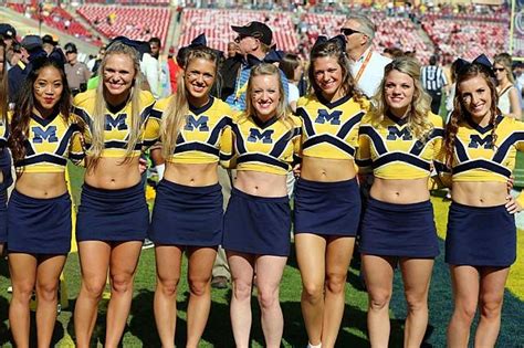 the 25 hottest cheerleading squads in college football