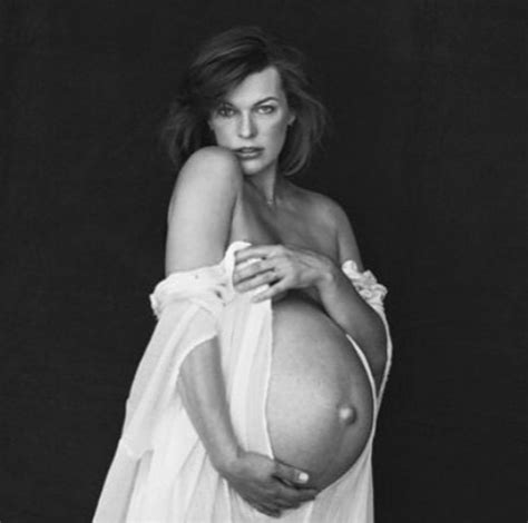 milla jovovich 8 months pregnant 2015 photoshoot porn photo eporner