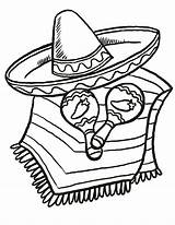 Mayo Cinco Printable Coloring Pages Getcolorings Dancer sketch template
