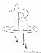 Rockets Houston Logo Stencil Nba Coloring Pages Search Again Bar Case Looking Don Print Use Find Top Pumpkin sketch template