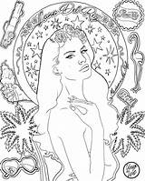 Lana Rey Del Coloriage Coloring Mademoiselle Stef Pages Dessin Ultraviolence Sheet Para Colorir Mandala Desenho Branco Preto Mode Paris La sketch template