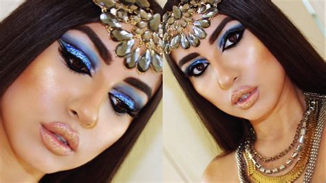 Last Minute Cleopatra Halloween Makeup And Diy Costume