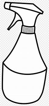 Clipart Spray Bottle Vinegar Clip Cleaning Squirt Pecking Palette Transparent Bottles Look Discourage Using Vector Pixabay Clean Housework sketch template
